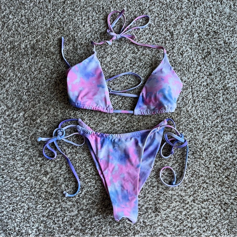 EUC Women's SHEIN Multicolor Bikini Set size Small